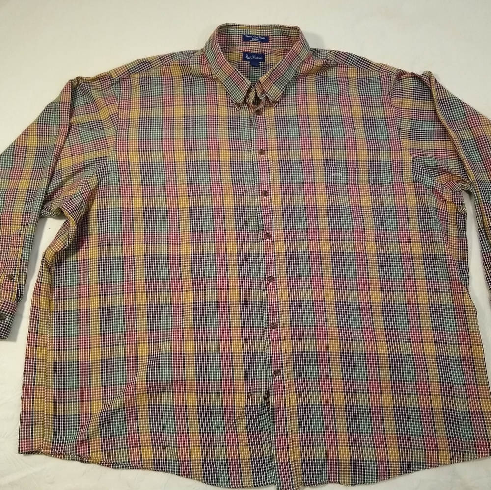 Paul Fredrick 4XL Men's long sleeved shirt